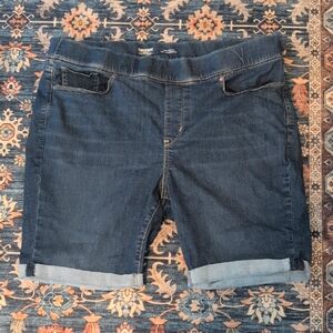 EUC Signature by Levi Strauss Blue Bermuda Shorts - Women's Sz 20